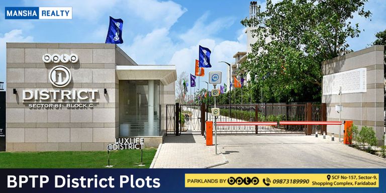 Exploring the Benefits of Owning BPTP District Plots in Faridabad