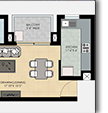 2BHK G+5 (1043 SQ.FT.)