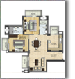 2BHK (1325 SQ.FT.)